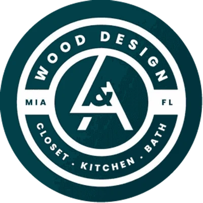 L&A Wood Design emblem: Closet, Kitchen, Bath, MIA FL
